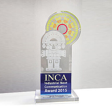 INCA Award 2015 for for best internet presence